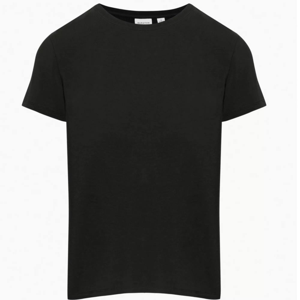 Aritzia Babaton Everyday Hip T-Shirt - Black - Size XL